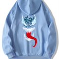 thumbnail image 1 of Sudadera con capucha con estampado de monstruo de araña de dibujos animados para hombre, sudadera de forro polar de manga larga para otoño e invierno, 1 of 4