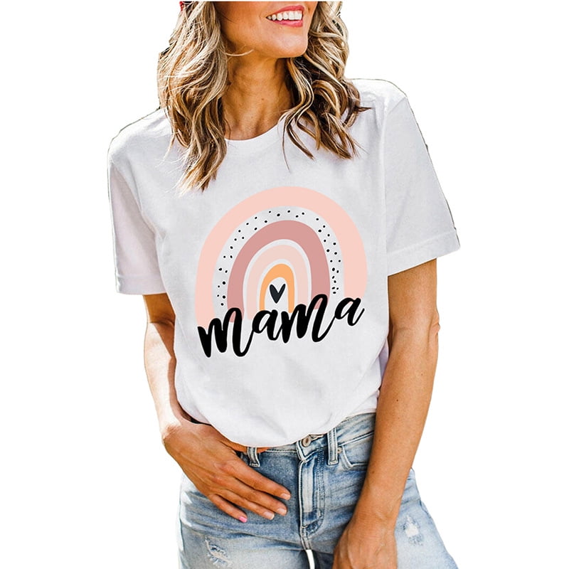 mama rainbow shirt