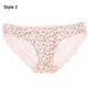 thumbnail image 3 of Bragas de encaje de algodón sin costuras para mujer, lencería Sexy de leopardo transpirable, ropa interior de moda de seda de hielo, 3 of 5