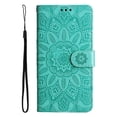 thumbnail image 5 of Funda tipo cartera GANGXUN para Realme C71 4G , diseño girasol, cuero PU, soporte, cierre magnético, tarjetero, 5 of 5