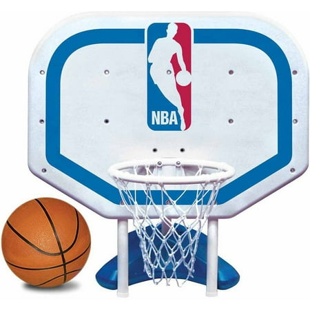 Logo Basketball - Poolmaster NBA Logo Pro Rebounder-Style Poolside Basketball Game