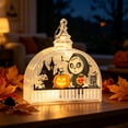 thumbnail image 4 of AUNVITO Halloween Lighted Hanging Ornament Pendant, LED Glowing Spooky Decoration for Home Indoor Outdoor Party Festival Decor, 1pc, 4 of 6