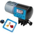 thumbnail image 1 of BINARY BARN Automatic Fish Feeder, Auto Timer Fishes Feeder with Clock Display, 360 Degree Rotation  Design, Adjustable 4-Speed  Manual Mode, Vacation& Weekend Fish Food Dispenser for Aquarium or Tank, 1 of 9