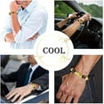 thumbnail image 5 of Feng Shui Black Obsidian Wealth Bracelet，Feng Shui Bracelet for Men/Women with Sagin Pixiu Character for Protection Can Bring Luck and Prosperity，Suitable for Any Occasion,Unisex, 5 of 6