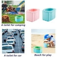 thumbnail image 5 of EIMELI Kids Travel Potty, Portable Folding Potty Training Toilet or Toddler, Travel Foldable Toilet Seat, Toddler Potty Seat for Car Travel Outdoor Camping, 5 of 9