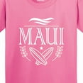 thumbnail image 4 of Inktastic Maui Hawaii Surfing Youth T-Shirt, 4 of 5