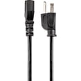 thumbnail image 2 of StarTech.com 25ft (7.6m) Computer Power Cord, NEMA 5-15P To C13, 10A 125V, 18AWG, Black Replacement AC Power Cord, Printer Power Cord, PC Power Supply Cable, Monitor Power Cable, UL Listed (PXT10125), 2 of 5