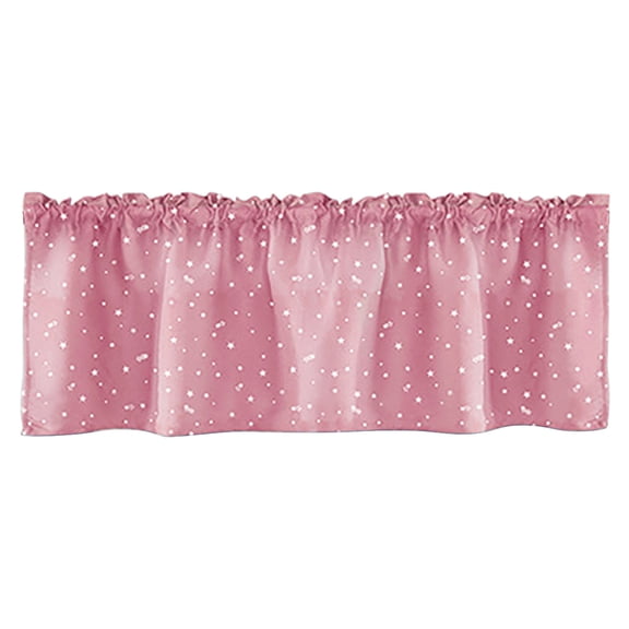 Ongmies Yarn Clearance Star Curtains Short Curtains Small Curtains Rod Curtains Kitchen Coffee Curtains Bedroom Curtains Lace Curtains 52 X 18 inch 1 Panels Room Decor A