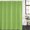 Avocado Green, variant on Letter W Waterproof Shower Curtain, 48"x72" Washable Polyester Fabric Shower Curtains for Bathroom, Monogram Words Decorative Bathtub Curtain Sets with Hooks