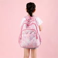 thumbnail image 5 of School Bag Backpack for Girls,Lightweight Shoulder School Bookbag for Kids Teens,Suitable for Middle Elementary,Pink, 5 of 9