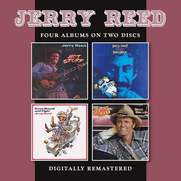 Jerry Reed - Jerry Reed Live / Sings Jim Croce / Texas Bound And Flyin' / Dixie Dreams - Music & Performance - CD