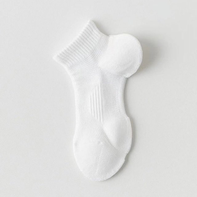 Calcetines deportivos de rizo que absorben el sudor, calcetines de malla antibacteriana transpirables para mujer, calcetines para correr de rizo, calcetines de dopamina para primavera y verano