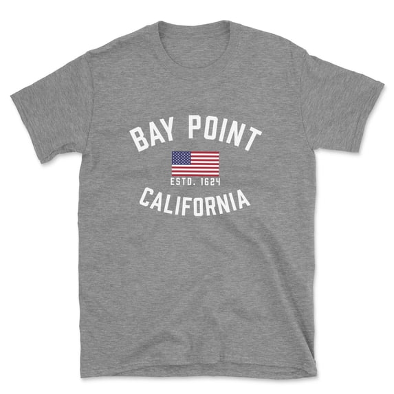 Bay Point California Patriot Men's Cotton T-Shirt