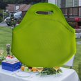 thumbnail image 4 of Bolsa de picnic multiusos, reutilizable, impermeable, con cremallera, para viajes Verde, 4 of 9