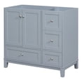 thumbnail image 3 of 36 Inch Bathroom Vanity with USB Charging - Premium Construction, Ample Storage, Assembly Required, 3 of 11