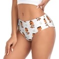 thumbnail image 2 of Fotbe Cute Little Pirate Red Panda Calzones Estampados para Mujer – Ropa Interior de Algodón, Cómoda, Suave y Elástica-XX-Large, 2 of 6