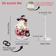thumbnail image 3 of Halloween Decorations Desktop Ghost, 360 Degree Rotating Ghost Figurine with Cute Design, Spooky Halloween Tabletop Ornament for Home Office Classroom Party Decor Holiday Display, 3 of 8