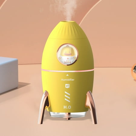 

GiliGiliso Smokes Spray Smokes Rings Humidifier Office Desk Surface Panel Rocket Humidifier For Bedroom Space-Saving Filterless Auto Shut Off