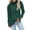Green, variant on Labakihah Sweaters For Women Womens Loose Long Sleeve Knit Sweater Casual O Neck Pullover Distressed Sweater Tops Turtleneck Sweater Women Black