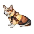 thumbnail image 7 of Xecao Hawaiian Sunset Beach Pattern Sweatshirts Winter Pet Dog Hoodie Puppy Coat Dog Sweaters Dog Clothes with Hat Dog Clothes Costume Outfit,Small Pets Wear-Small, 7 of 7