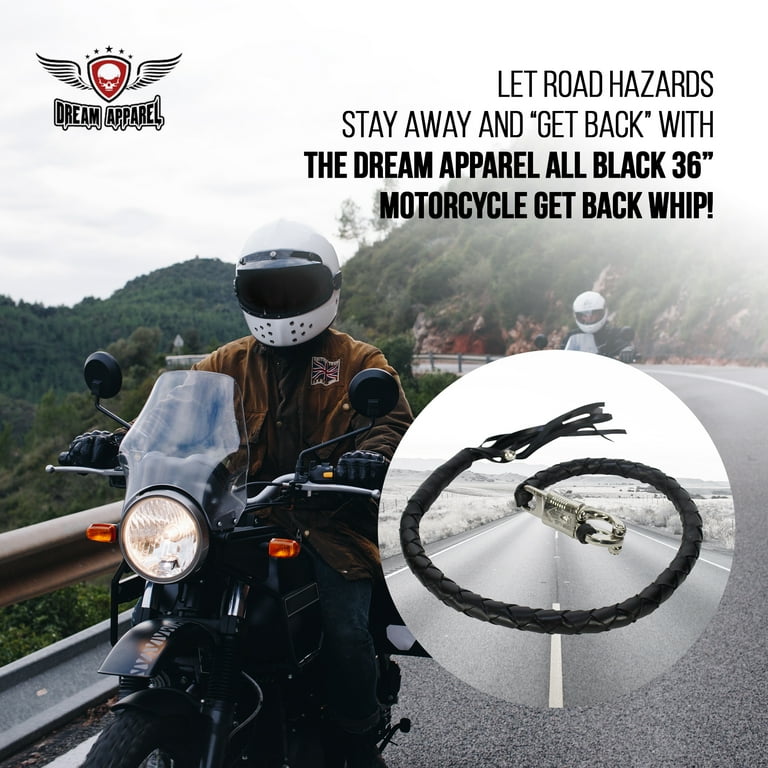 Motorcycle stay 2024 back whip
