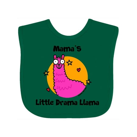 

Inktastic Mama s Little Drama Llama Gift Baby Boy or Baby Girl Bib