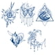 thumbnail image 1 of Tatuaje Falso para Brazo Corporal Pegatina Semipermanente Y Al 5 Uds., 1 of 9