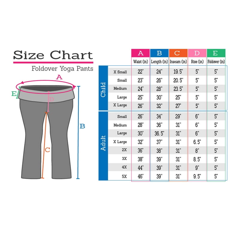 Women's Foldover Plus Size Yoga Pants