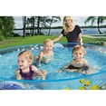 thumbnail image 5 of Bestway: Odyssey Fill 'N Fun Play Pool - 72 x 15" Round Kiddie Splash Pool, Underwater Fish Sea Theme, 198 Gal, Outdoor Water Play, Toddler & Kids 2+, 5 of 7