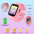 thumbnail image 2 of Eurhowing Kids Smart Watch with Two-Way Call, Kid-Safe Anti-Lost Smartwatch Phone, SOS Call Remote Camera Touch Screen Games, Christmas Birthday Gift for 3-12 Girls Boys, Pink, 2 of 8