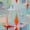 Color 3, variant on Mid Century Peel and Stick Wallpaper Colorful Retro Geometric Print Soft Glow Effects Wall Mural 17.7in x 9.8ft Self Adhesive Removable Wall Paper Renter Friendly Wallpaper for Bedroom