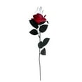 Gifts Full Of Thought Eyes Hands Black Rose Decoration Rose Latex Real