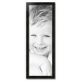 thumbnail image 2 of ArtToFrames 14" x 42" Honors Black with Silver Picture Frame, 14x42 inch Black Wood Poster Frame (WOM-5157), 2 of 7