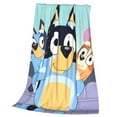 thumbnail image 7 of Lsque Bluey Pattern Fuzzy Fleece Throw Blanket Extra Large,Super Soft,Fluffy and Warm Blankets for Couch,Bed,All Season Use (40"x30"), 7 of 7