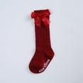thumbnail image 2 of BULLPIANO Baby Knee High Socks with Bow Toddlers Bow Stockings Infants Long Socks Boys Toddlers Socks Uniform Socks Thick Winter Socks with Grips, 2 of 6