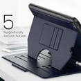 thumbnail image 4 of Junayo Case for iPad 7th/8th/9th Gen 10.2 inch Strong Magnetic Auto Sleep Shockproof Case with Multi-Angles Stand Pen Holder Card Slot, 4 of 7