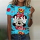 thumbnail image 3 of Camiseta de verano de manga corta con estampado de Mickey Mouse para mujer, camiseta de talla grande, nueva camiseta para mujer, ropa de moda, tops para mujer, 3 of 4
