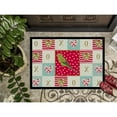 thumbnail image 3 of Carolines Treasures CK5520MAT Budgerigar Love Door Mat Indoor Rug or Outdoor Welcome Mat 18x27 Doormat 27"L x 18"W, 3 of 4