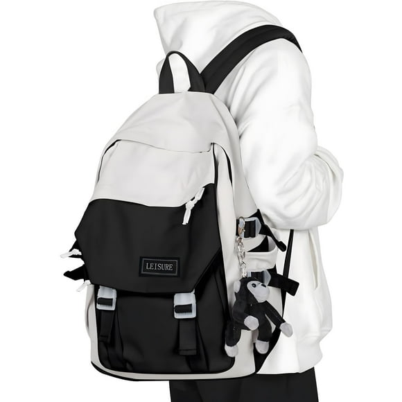 Lightweight School Bag Casual Daypack College Laptop Backpack for Men