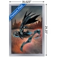 thumbnail image 3 of DC Comics Batman - Batman throwing Batarang Wall Poster, 14.725" x 22.375" Framed, 3 of 5