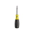 thumbnail image 1 of Jonard Tools SD-1223 Multi-Bit 6-in-1 Robertson Screwdriver with Comfort Grip, 7 1/2" Length, 1 of 1