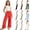 big girls casual pants-Watermelon Red, variant on RTKFRFLM Girls Solid Casual Pants Soft Cotton Lounge Trousers with Comfortable Elastic Waistband for Kids Big Girls Size 4-15 Years