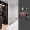 thumbnail image 2 of Gancho de pared para baño,Gancho para toallas,Gancho adhesivo,Gancho de puerta doble,Ganchos adhesivos,Gancho de pared,Baño de acero inoxidable,Inoxidable para baño,Gancho para toallas Blanco 5, 2 of 5