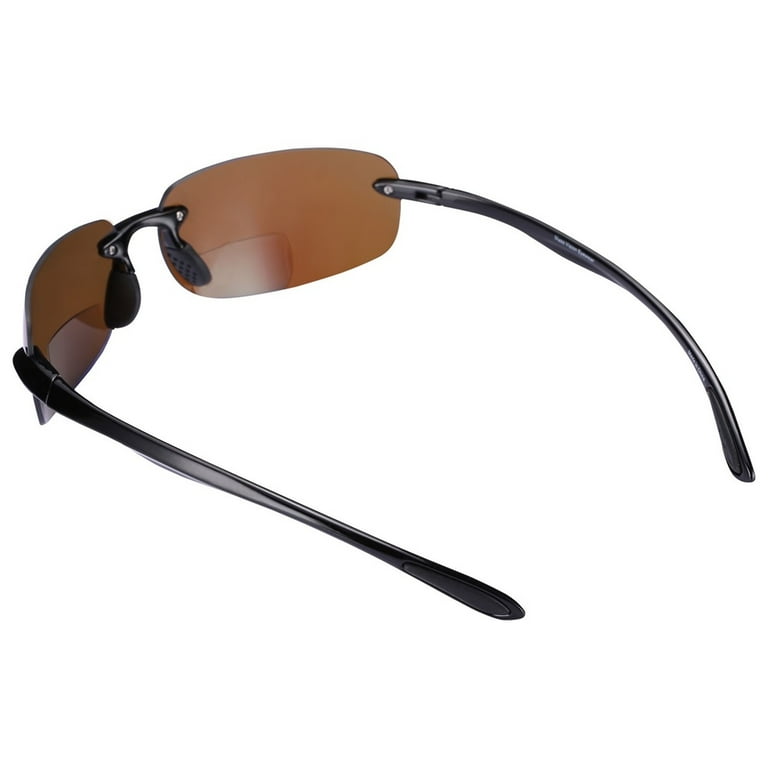The Influencer 2 Pair of Sport Wrap Polarized Bifocal Sunglasses
