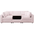 thumbnail image 4 of Metal Frame Modular Sofa | With Polyurethane Foam Filler | Guarantees Sturdy Structure and Support, 4 of 5
