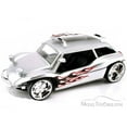 thumbnail image 2 of Meyers Manxter 2+2 w/ Surfboard, Silver - Jada Toys VDUBS 91049 - 1/24 scale Diecast Model Toy Car (Brand New, but NOT IN BOX), 2 of 2
