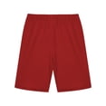 thumbnail image 3 of snilers Girls Bermuda Shorts Knee Length Straight Leg Cotton Linen Long Shorts Summer Casual Elastic Waist Short Pants 4-15 Years, 3 of 5