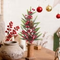 thumbnail image 3 of Christmas Berry Picks Stems, Artificial Red Berry & Pine Spray with Pinecones for Vase Fillers, Christmas Tree Decorations, DIY Wreaths, Garlands, and Festive Floral Arrangements for Home, 3 of 6