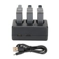 thumbnail image 1 of AHDBT Amera Battery , 3 Channel  + 3 1250mAh Batteries Kit,  Protection,Charging Indicator, USB Port, For AHDBT 501 601 701, 1 of 8