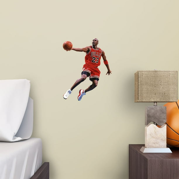 Fathead Michael Jordan Large Officially Licensed NBA Removable Wall Decal